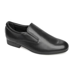 NEW VENETTINI boys chase23 leather slip on shoe in black